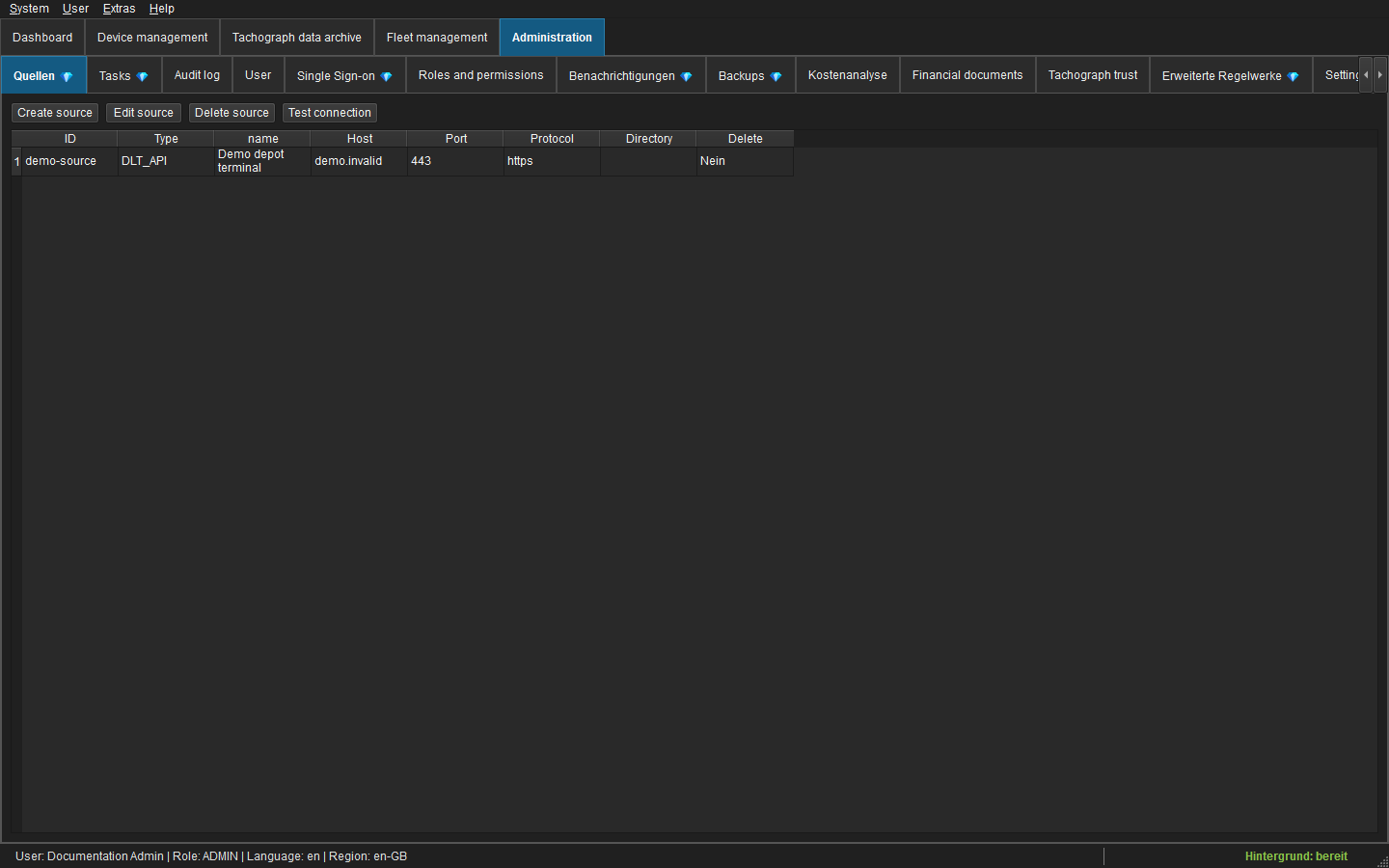Download-source management